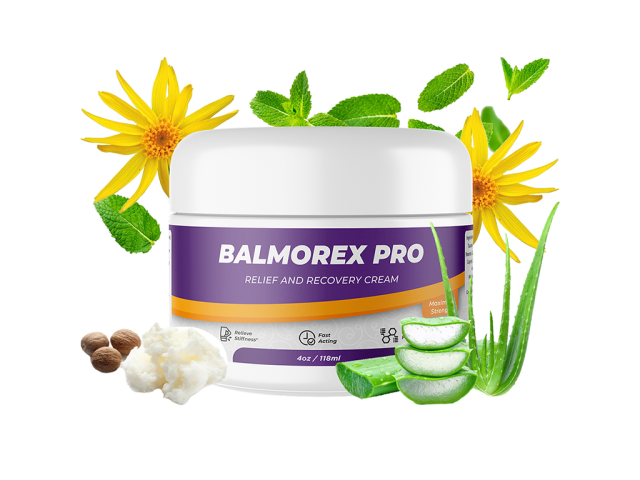 Balmorex Pro: Healthy Joints, Back and Muscles